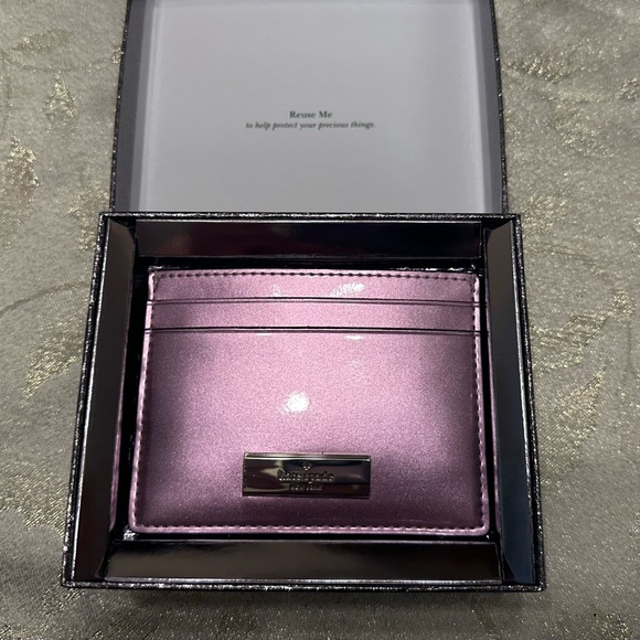 KATE SPADE Cardholder - Quartz Pink - Kenzie Boxed Small Cardholder - Picture 10 of 10